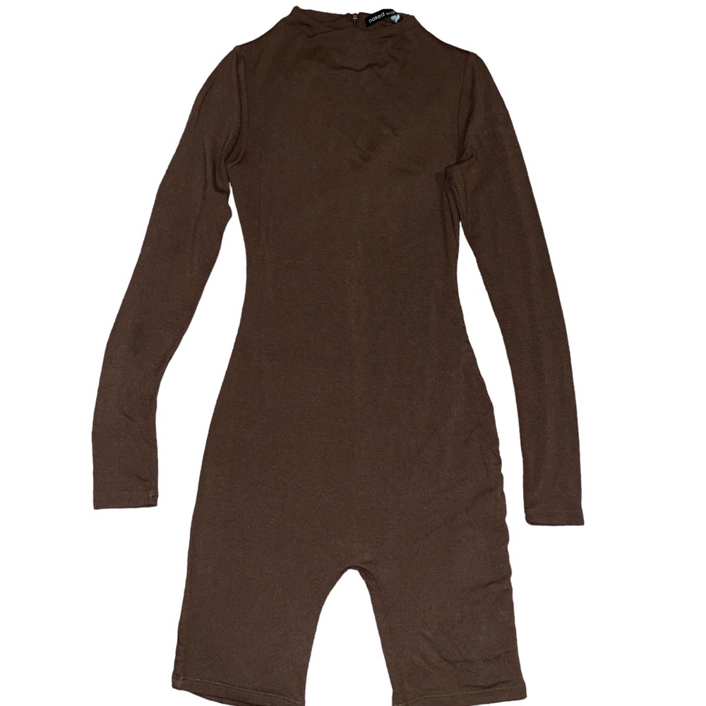Naked Wardrobe long sleeve romper